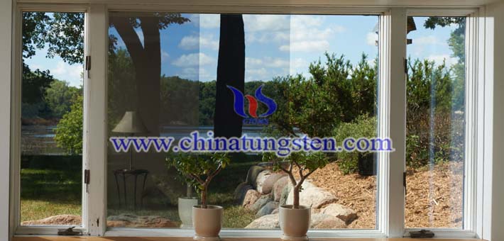 cesium tungsten oxide applied for heat insulation window film picture