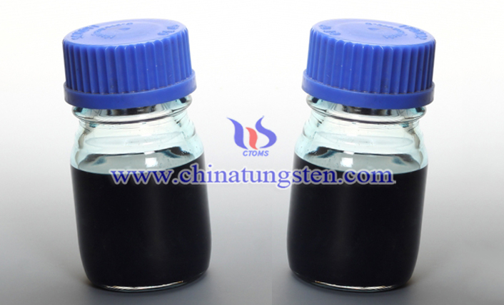 Cs doped tungsten oxide nanoparticles applied for thermal insulation dispersion picture