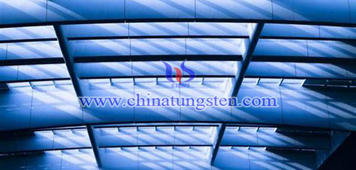 Cs doped tungsten oxide nanoparticles applied for transparent thermal insulation material picture