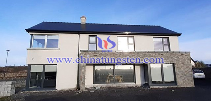 cesium tungsten bronze applied for building energy saving coating picture