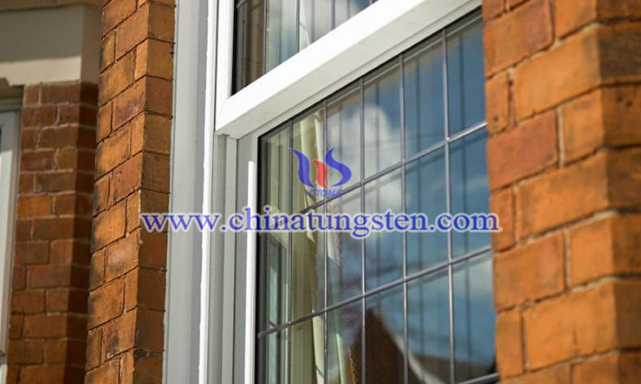 tungsten bronze composite material applied for energy-saving window picture