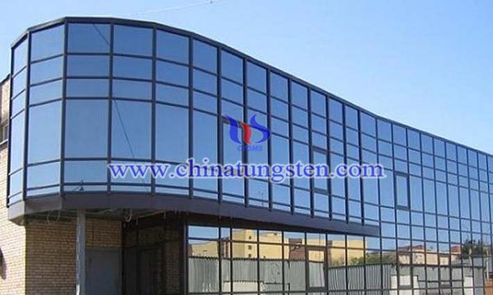 WO3 thin film applied for electrochromic smart window picture