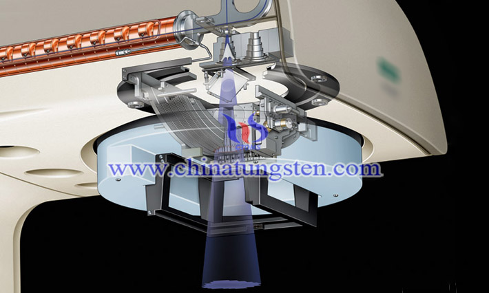 cross-section of tungsten alloy electron linear accelerator picture