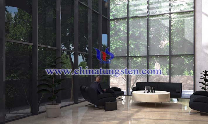 electrochromic film: amorphous tungsten oxide film picture