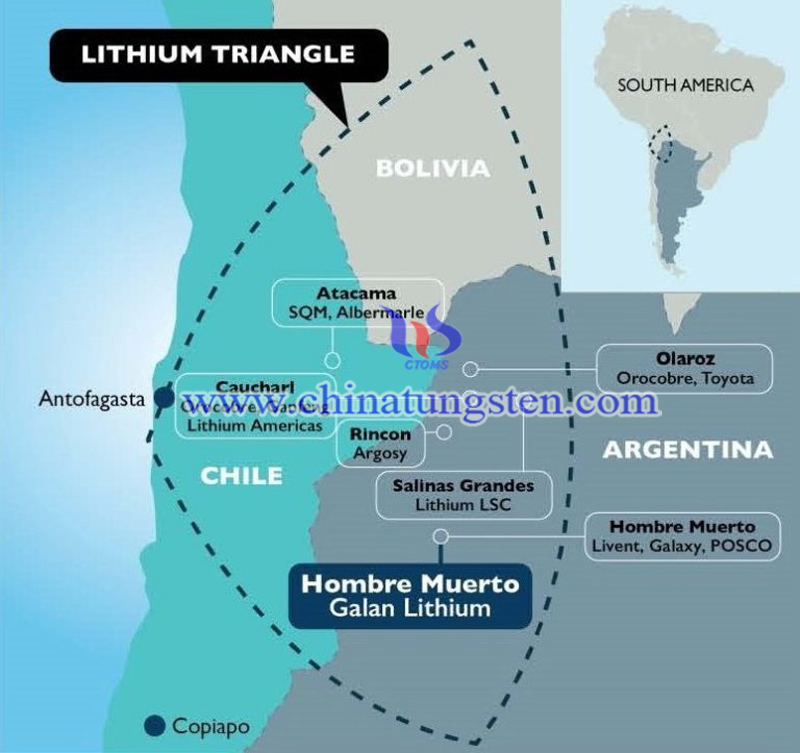 lithium triangle map image