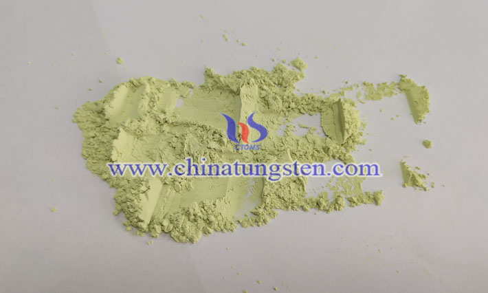 nanocrystalline yellow tungsten oxide film picture