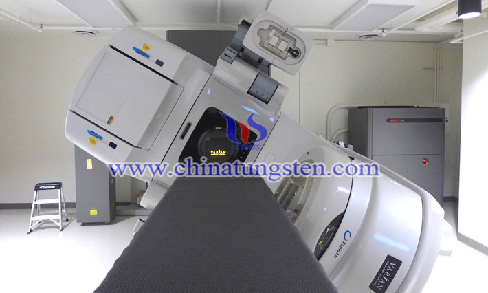 tungsten alloy linear accelerator image