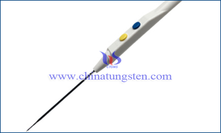 tungsten needle applied for telescopic ablation electrode picture