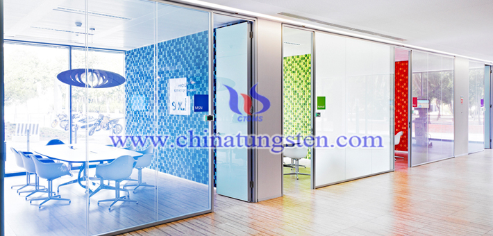 tungsten oxide applied for water-based glass thermal insulation coating picture