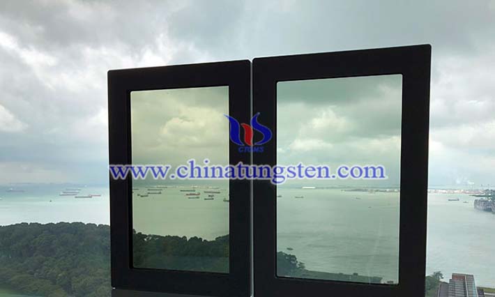 tungsten oxide electrochromic coating picture