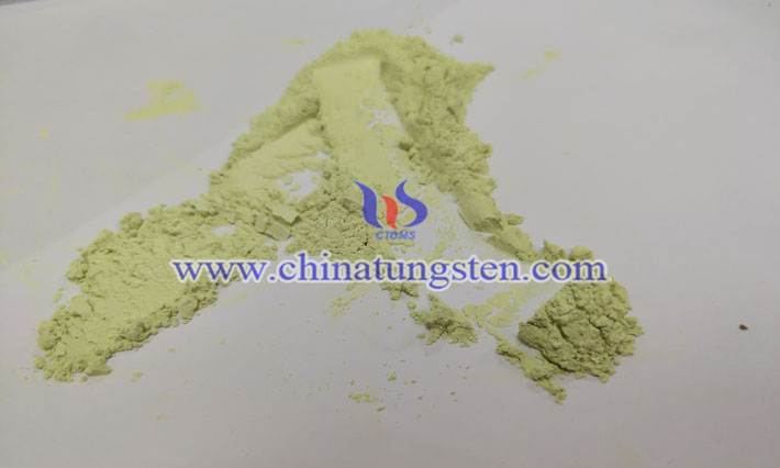 yellow tungsten oxide applied for new radiation shielding material image