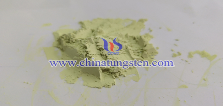 yellow tungsten oxide applied for photoelectrochemical cell picture