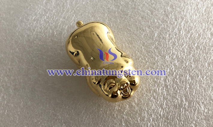 tungsten gold plated zodiac pig picture