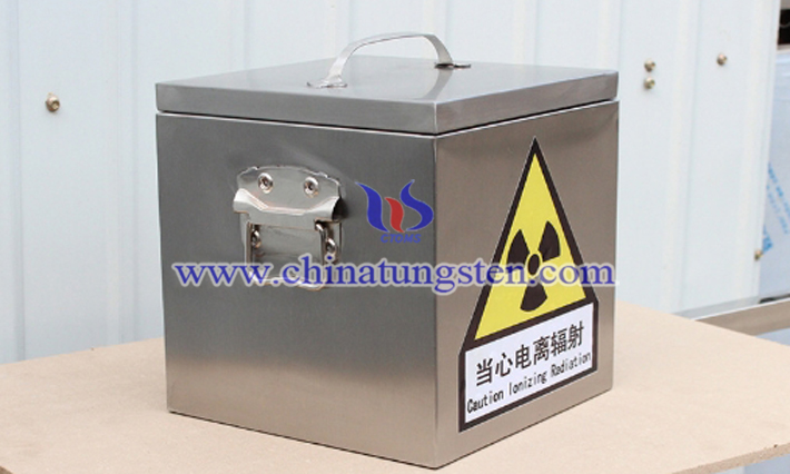 medical tungsten alloy radiation protection box image