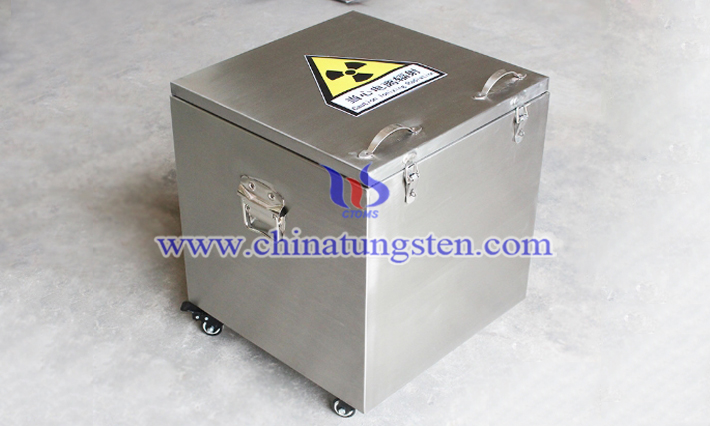 medical tungsten alloy radiation protection box picture
