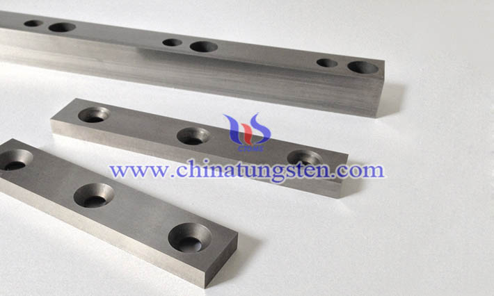 production process of tungsten carbide blade picture