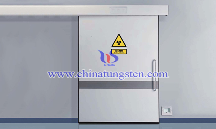 tungsten alloy X ray shielding door picture