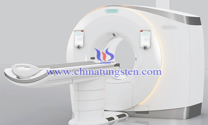 tungsten alloy shielding plate applied for CT scanner picture