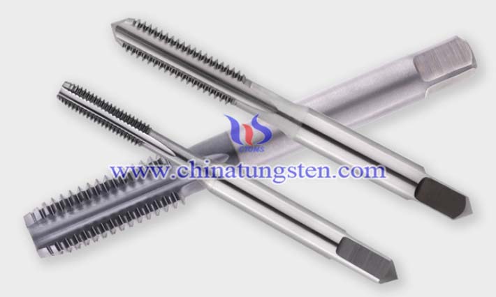 tungsten carbide straight flute tap picture