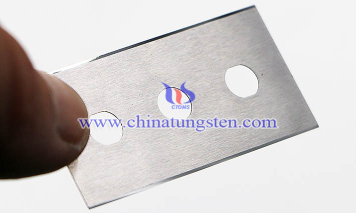 tungsten carbide three-hole blade image