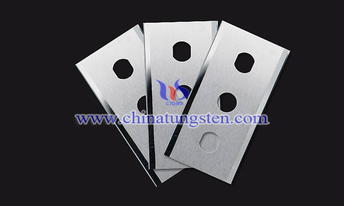 tungsten carbide three-hole blade picture