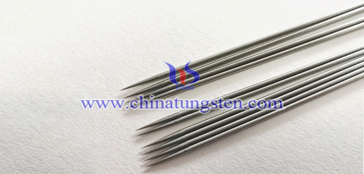 tungsten needle applied for medical high frequency electric knife picture