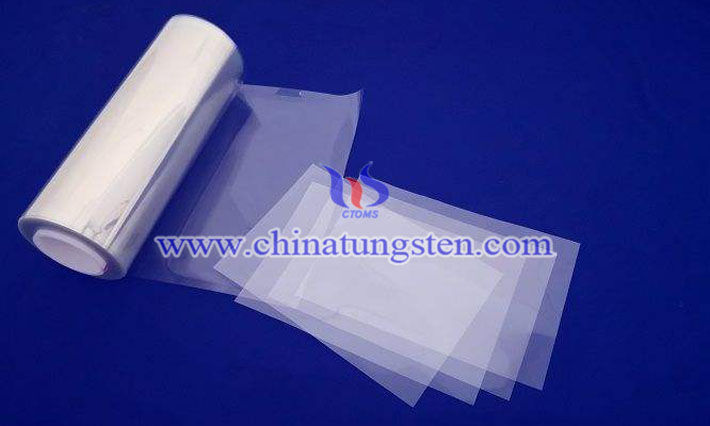 yellow tungsten oxide film applied for package security label picture