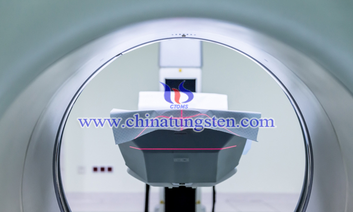tungsten alloy collimator applied for CT machine image