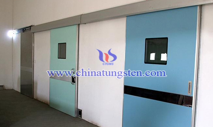 tungsten alloy door applied for X-ray department picture