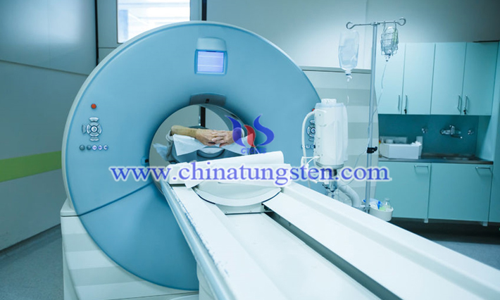 tungsten alloy post-patient collimator applied for CT machine image