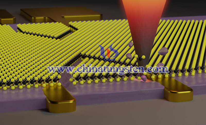 researchers cut nanometer-sized patterns into 2D materials image