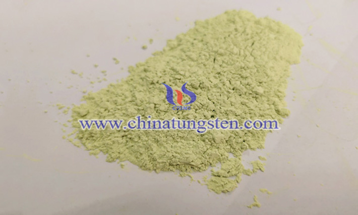 ultrafine yellow tungsten oxide powder image