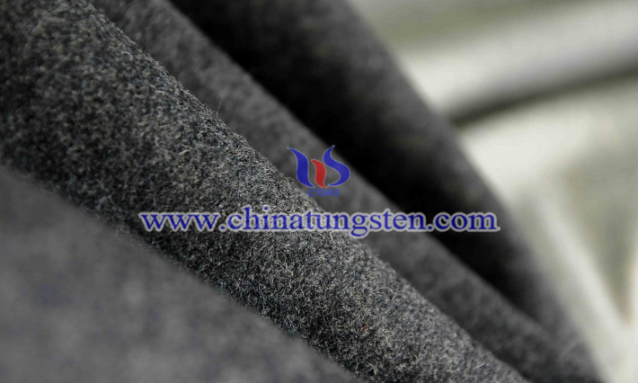 yellow tungsten oxide applied for flame retardant modification of wool fabric picture