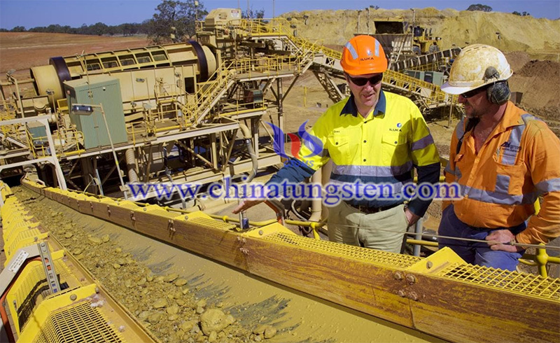 Iluka waste pit yields rare earths image
