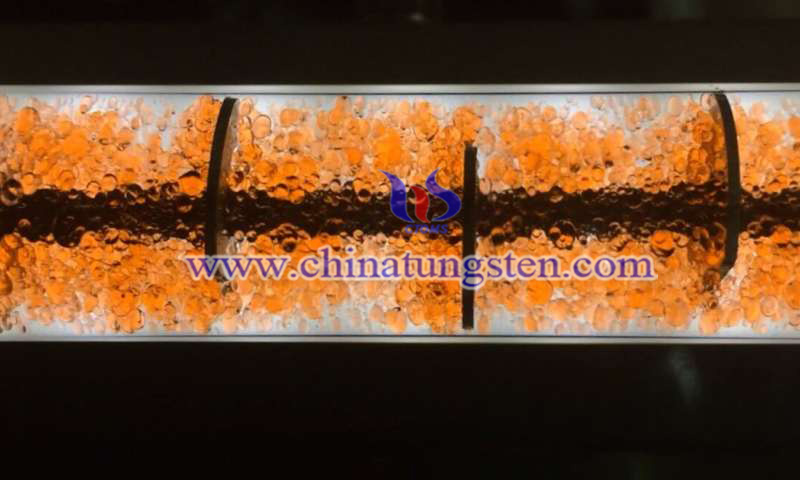 Pulsed extraction column for rare earth recycling image