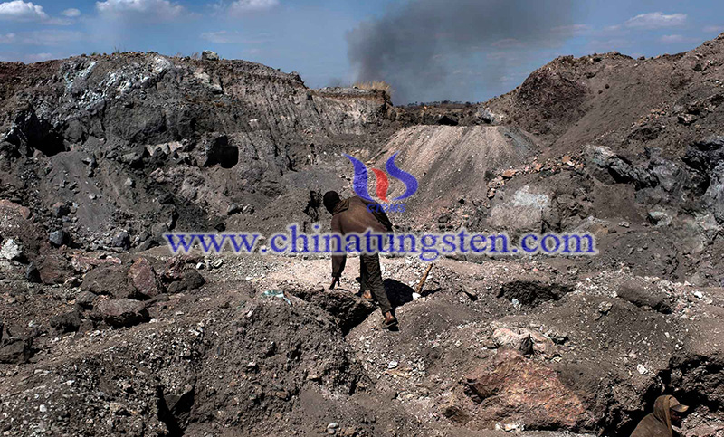 cobalt mining for lithium batteries image