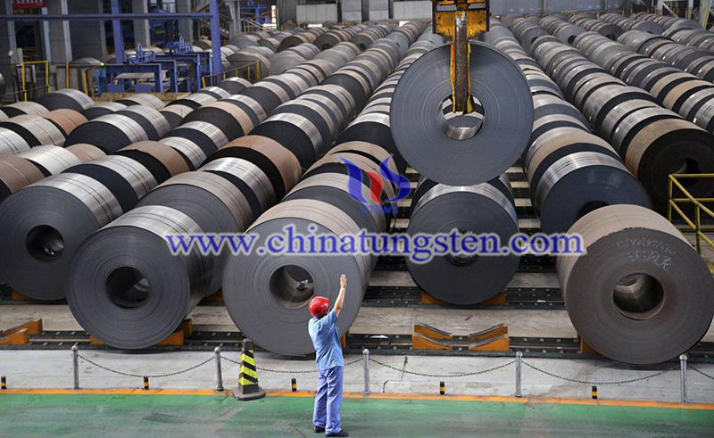 rolls of steel sheet image