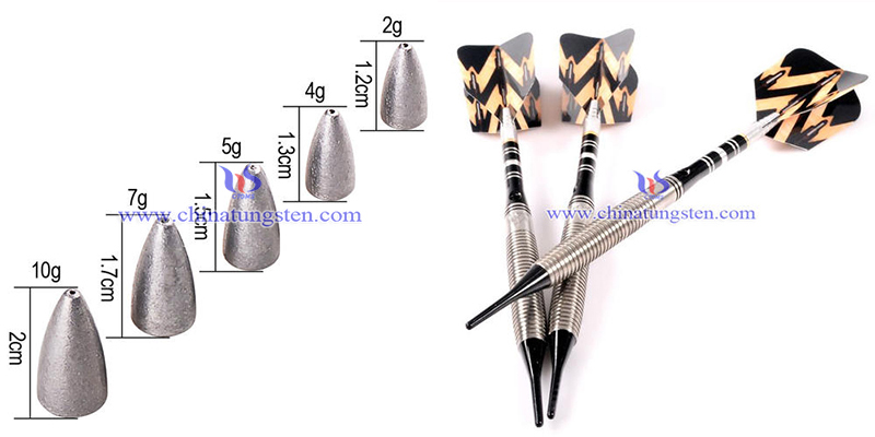 tungsten alloy fishing weight and billet image