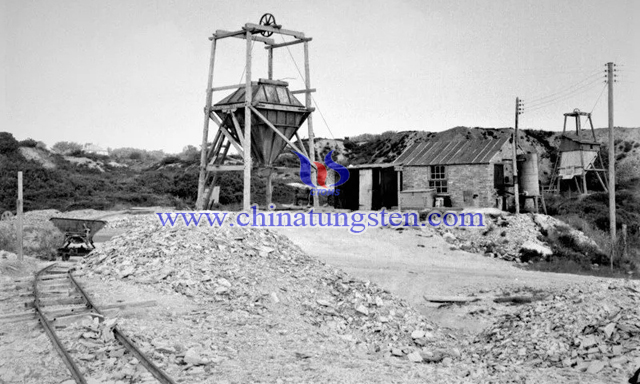 1945年的Redmoor鎢錫礦