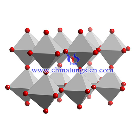 Image of WO3  molecular structure