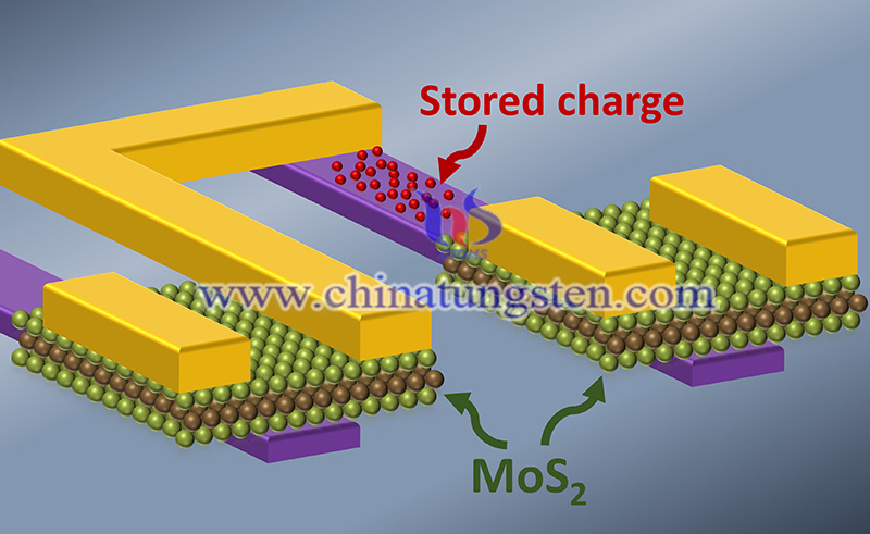 Molybdenum disulphide for memory chips image