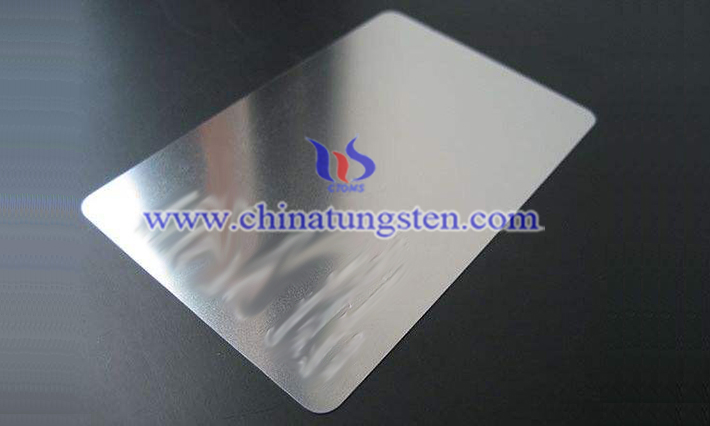 tungsten heavy alloy name card image