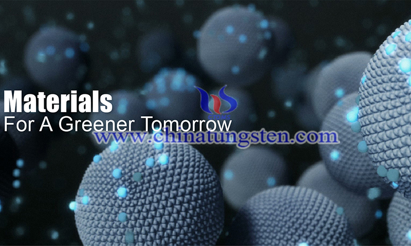 Cesium tungsten bronze transparent conductive image
