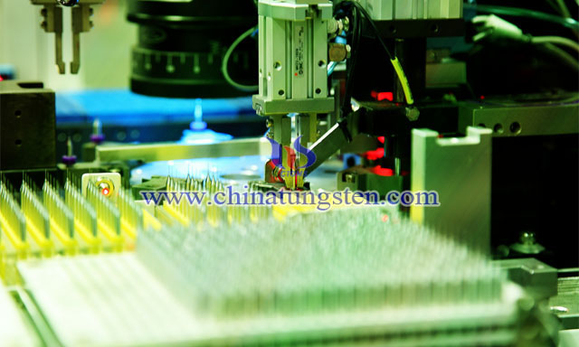金洲公司微钻生产成品自动检测工序