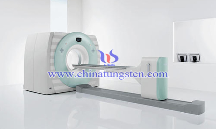 PET-CT 스캐너에 적용된 텅스텐 합금 콜리메이터