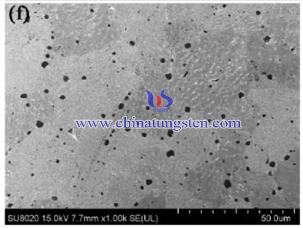 SEM image of tungsten-carbide