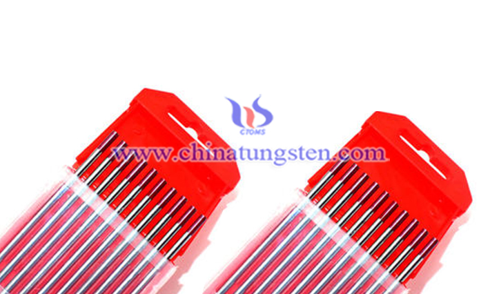 tungsten electrode with flat tip image