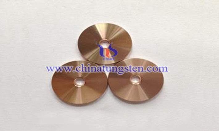 tungsten copper disc image