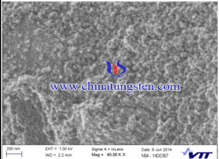 image of nanosized tungsten carbide