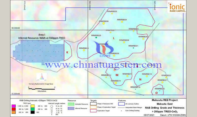 Phase 3 of Rare Earths' Exploration Drilling in Makuutu East